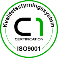 ISO 9001: 2015 certificeret