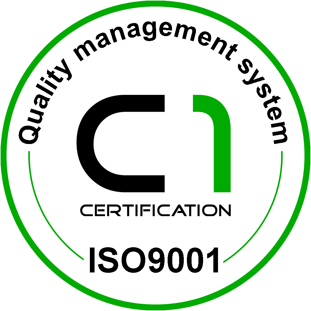 ISO 9001: 2015 certificeret